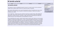 Desktop Screenshot of presionarterial.net