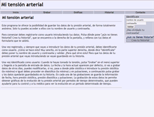 Tablet Screenshot of presionarterial.net